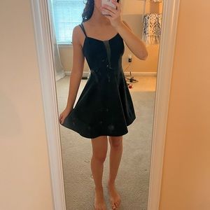 Macy’s Teezeme Junior’s Dark Green Mini dress